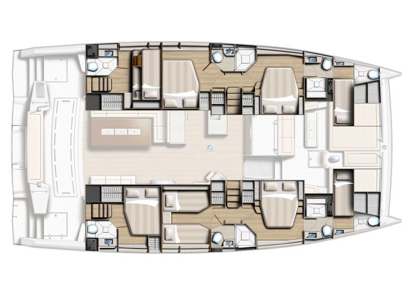 Book yachts online - catamaran - Bali 5.4. - Amura - rent