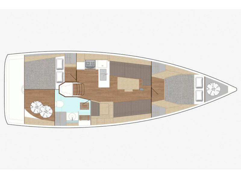 Book yachts online - sailboat - X4.0 - Areti - rent