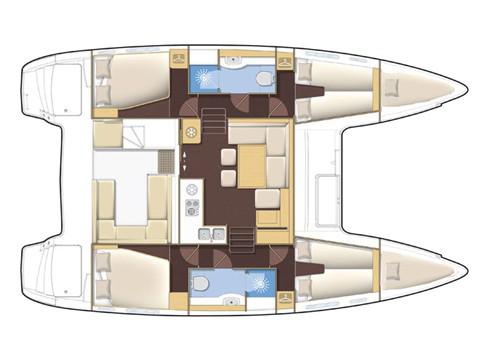 Book yachts online - catamaran - Lagoon 400 - S2 - Toy Boy - rent