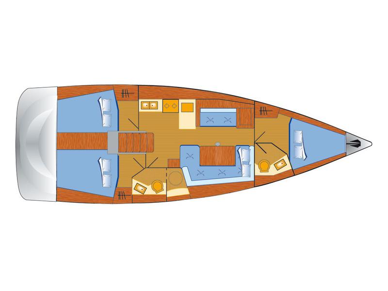 Book yachts online - sailboat - Oceanis 41 - Noah - rent