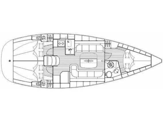 Book yachts online - sailboat - Bavaria 37 Cruiser - Funky - rent