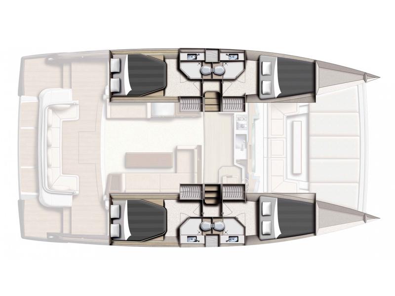 Book yachts online - powercatamaran - Bali 4.3 MY - SIERRA - rent