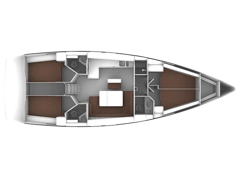 Book yachts online - sailboat - Bavaria 46 Cruiser - Charm - rent