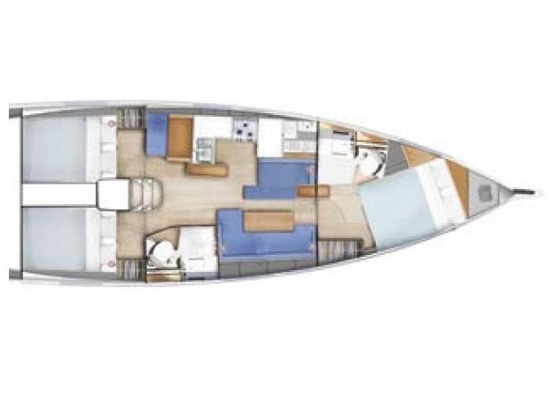 Book yachts online - sailboat - Sun Odyssey 410 Performance - The song is you - rent