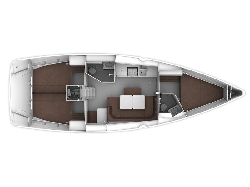 Book yachts online - sailboat - Bavaria Cruiser 41 - MH 70 - rent