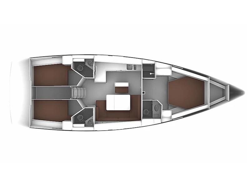 Book yachts online - sailboat - Bavaria Cruiser 46 - AMSTERDAM - rent