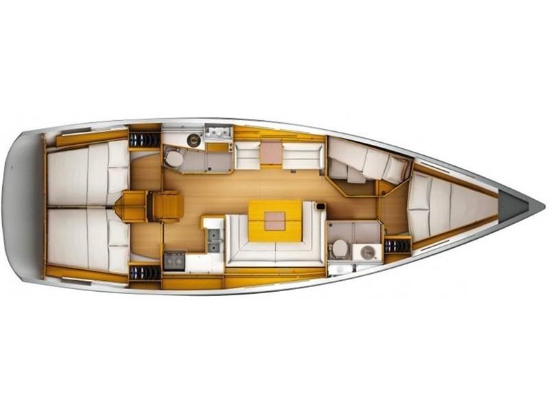 Book yachts online - sailboat - Sun Odyssey 409 - L(Refit 2022) - rent