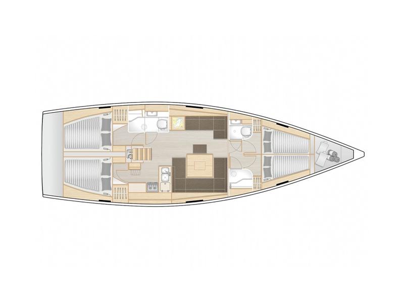 Book yachts online - sailboat - Hanse 458 - ZOE (Generator, Watermaker, Full teak deck, Pearl Grey Hull) - rent