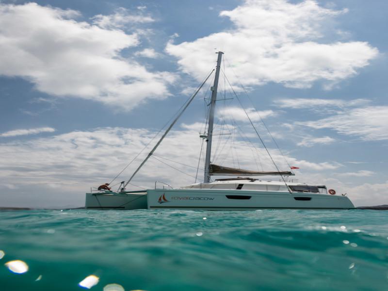 Book yachts online - catamaran - Saba 50 - Royal Cracow (crewed) - rent