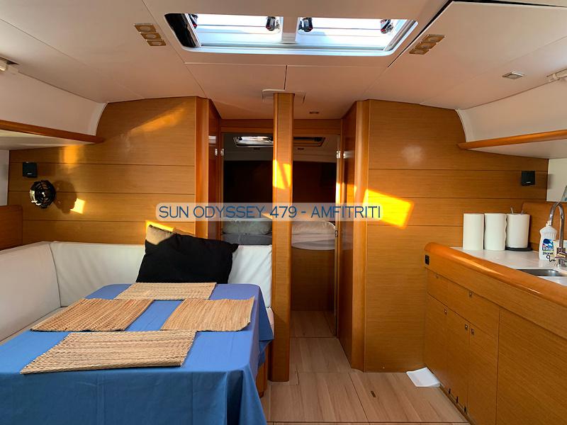 Book yachts online - sailboat - Sun Odyssey 479 - Amfitriti - rent