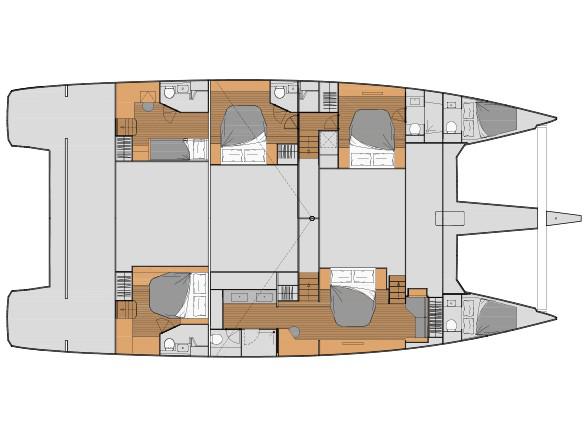Book yachts online - catamaran - Alegria 67 - Chiloe - rent