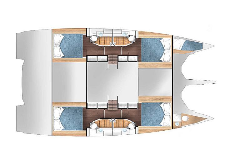 Book yachts online - catamaran - Dufour  Catamaran 44 - Anna - rent