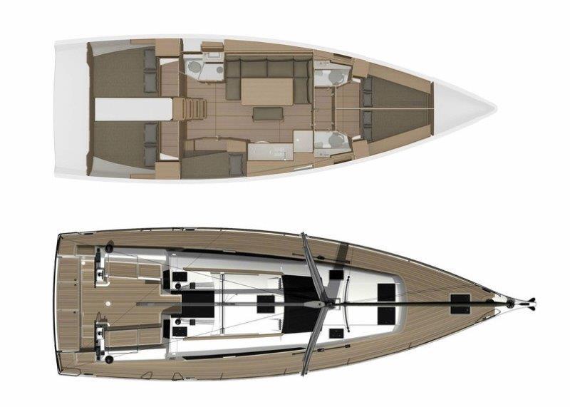 Book yachts online - sailboat - Dufour 460 - WILMA  - rent