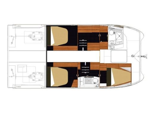 Book yachts online - powercatamaran - FP MY37 - Stolen Booty - rent
