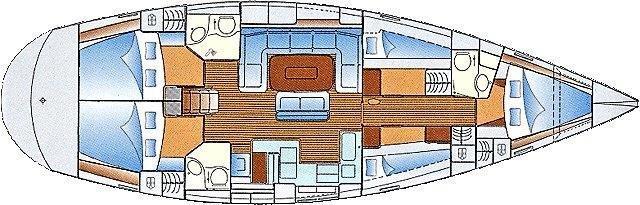 Book yachts online - sailboat - Bavaria 50 Cruiser - Karina Star - rent