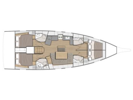 Book yachts online - sailboat - Oceanis 46.1 - Raluca - rent