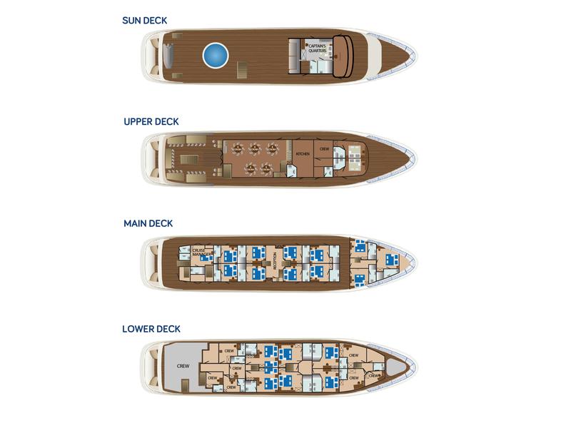 Book yachts online - motorboat - Luxury Motor Yacht - Suzana - rent