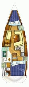 Book yachts online - sailboat - Bavaria Cruiser 46 - Leonidas - rent