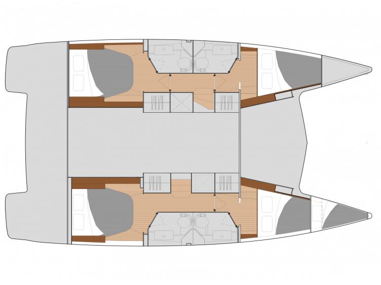 Book yachts online - catamaran - Isla 40 - Ares X - rent