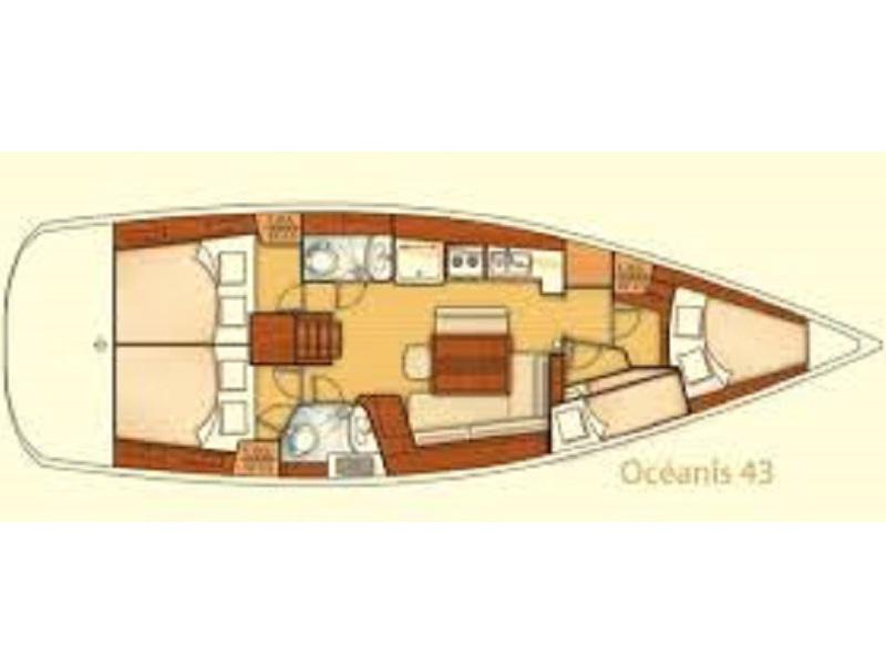 Book yachts online - sailboat - Beneteau 43 - Lilium - rent