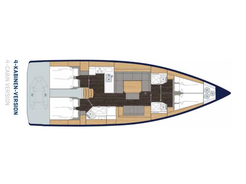 Book yachts online - sailboat - Bavaria C45 Holiday - BARBARA I - rent