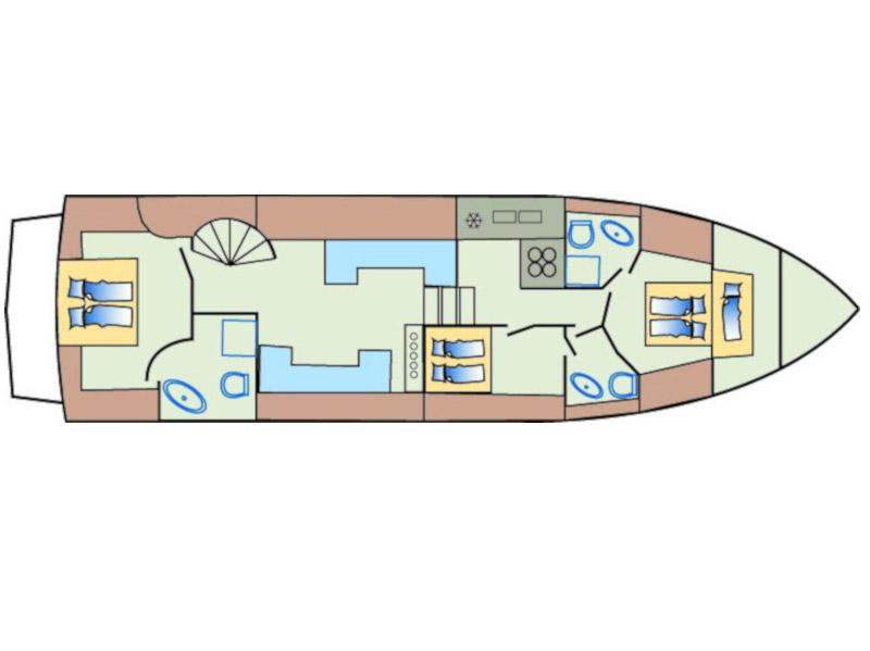 Book yachts online - motorboat - Johnson 56 - New Style  - rent