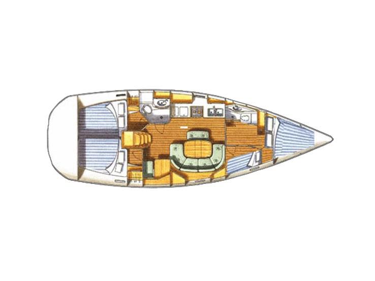 Book yachts online - sailboat - Oceanis 411 - Tosca - rent