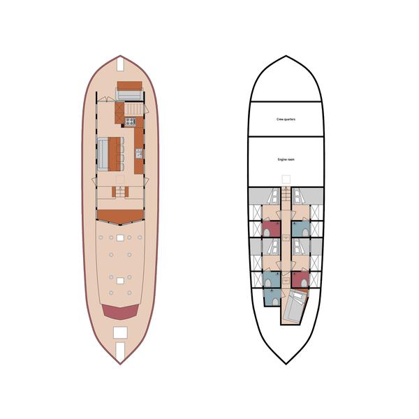 Book yachts online - other - Gulet - Glaros - rent