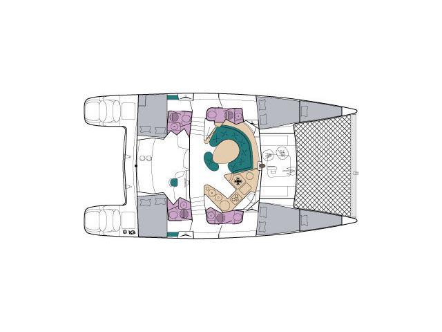 Book yachts online - catamaran - Belize 43 - Marina Piccola - rent