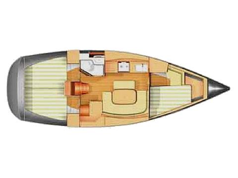 Book yachts online - sailboat - Dufour 365 Grand Large - My Dream - rent