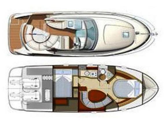 Book yachts online - motorboat - Prestige 34 - Blue Lady - rent