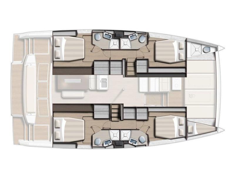 Book yachts online - catamaran - Bali 4.6 - Jako 2 - rent