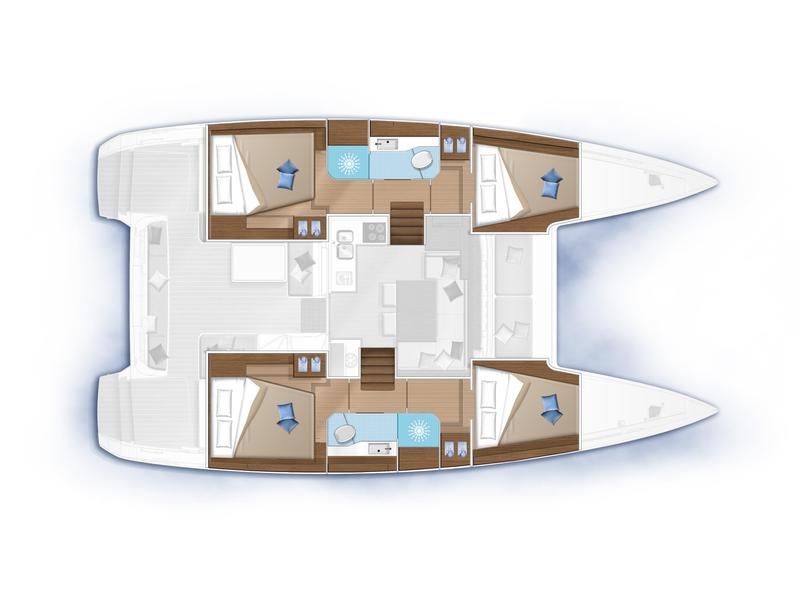 Book yachts online - catamaran - Lagoon 40 - Thor - rent
