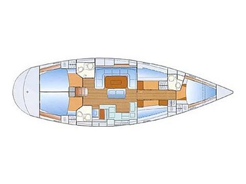 Book yachts online - sailboat - Bavaria 50 - Franciska - rent
