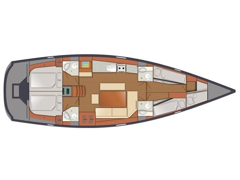 Book yachts online - sailboat - Delphia 47 - Arctic Light - rent