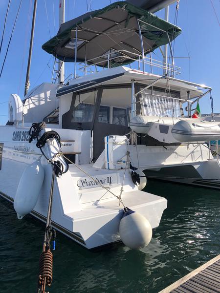 Book yachts online - catamaran - Nautitech 46 Fly - Sardinia II - rent
