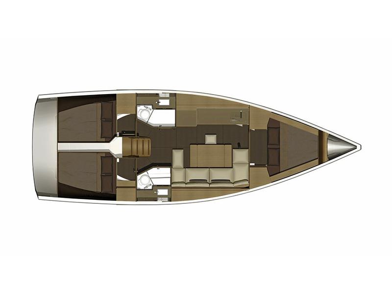 Book yachts online - sailboat - Dufour 382 GL - Major Tom - rent