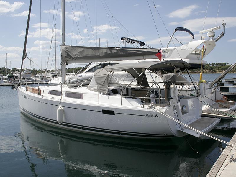 Book yachts online - sailboat - Hanse 385 - Ariel - rent