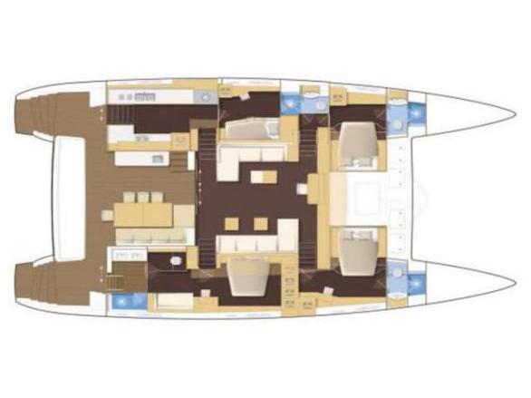 Book yachts online - catamaran - Lagoon 620 - Firefly - rent