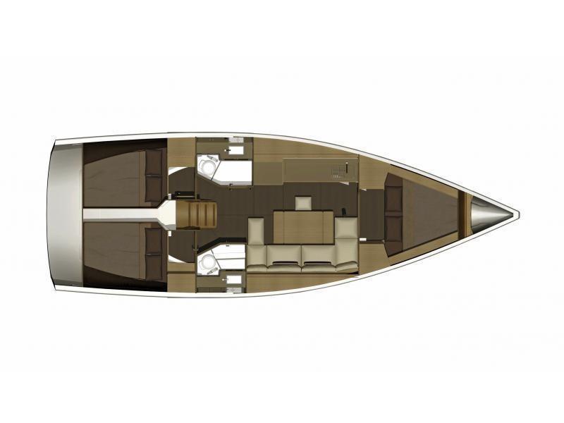 Book yachts online - sailboat - DUFOUR 382 BT - LOUISE - rent