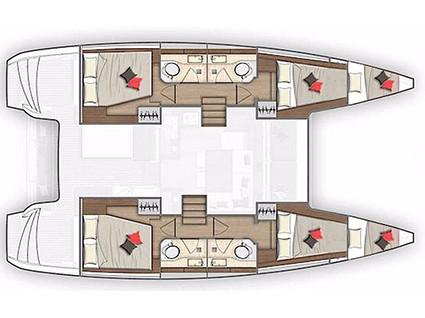 Book yachts online - catamaran - Lagoon 40 - Destiny - rent