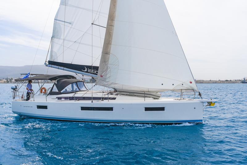 Book yachts online - sailboat - Sun Odyssey 440 - LEFKIPPI  - rent