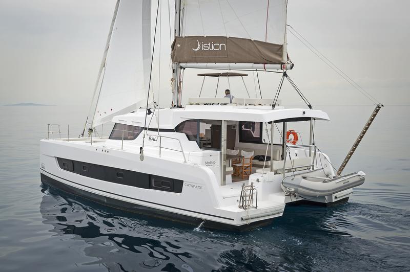 Book yachts online - catamaran - Bali Catspace - MEDITEO - rent
