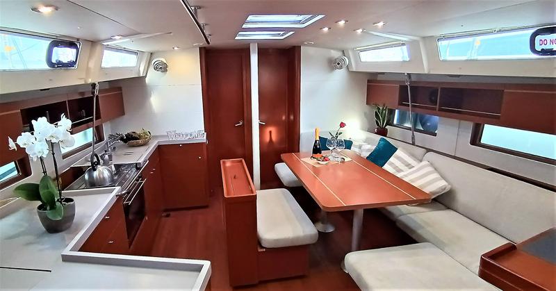 Book yachts online - sailboat - Oceanis 46.1 - Blue Satellite - rent