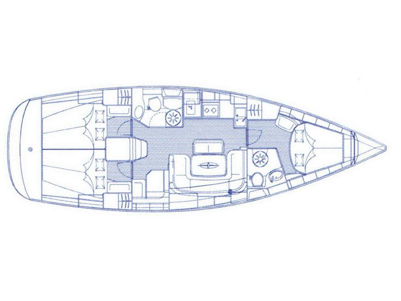 Book yachts online - sailboat - Bavaria 39 Cruiser - Nordstern - rent