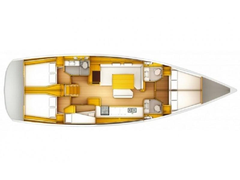 Book yachts online - sailboat - Sun Odyssey 51.9 - Corcho XI - rent