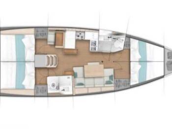 Book yachts online - sailboat - Sun Odyssey 440 - Soyka - rent