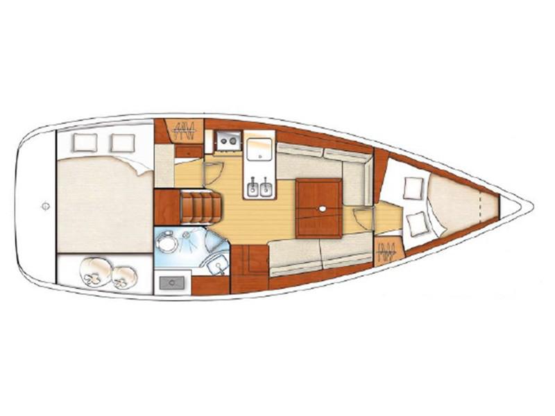 Book yachts online - sailboat - Oceanis 31 - Oceanis 31 (2018) - rent