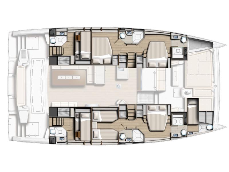 Book yachts online - catamaran - Bali 5.4. - MIM OCEAN TWO - rent