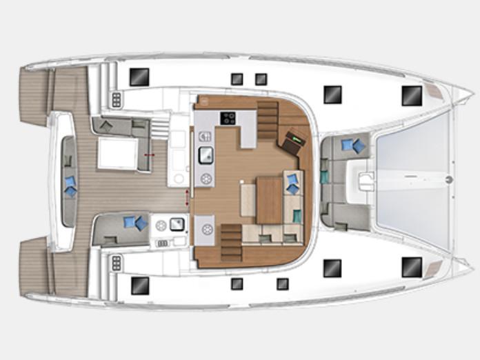 Book yachts online - catamaran - Lagoon 46 Flybridge - Overseas - rent